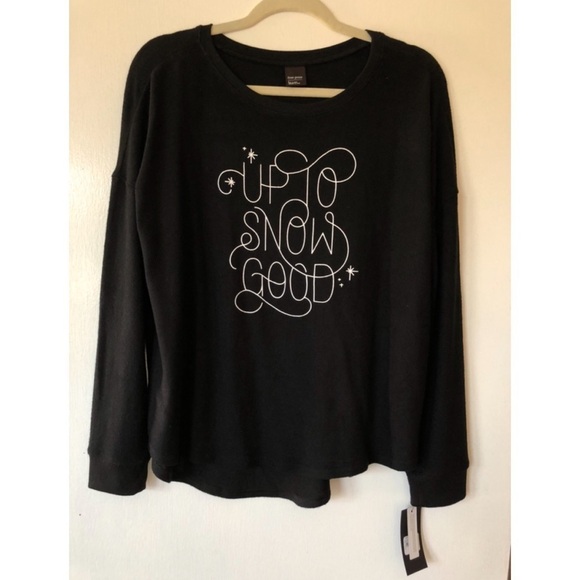 Free Press Up To Snow Hacci Brushed Crew Top - Picture 3 of 4